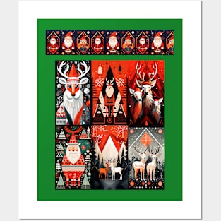 Merry Christmas Posters and Art